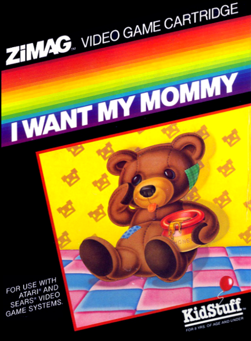 I Want My Mommy box art for Atari 2600